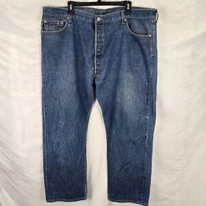 Vintage Levi's 501 Original Fit Jeans Made in Mexico 100% Cotton‎ W46 L30 501XX